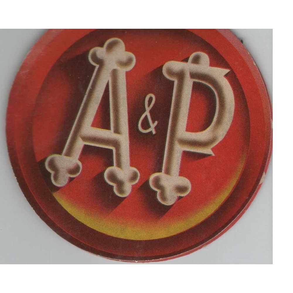 Vintage A&P Grocery Store Sewing Kit West Germany Red Circular Advertising - Picture 2 of 3